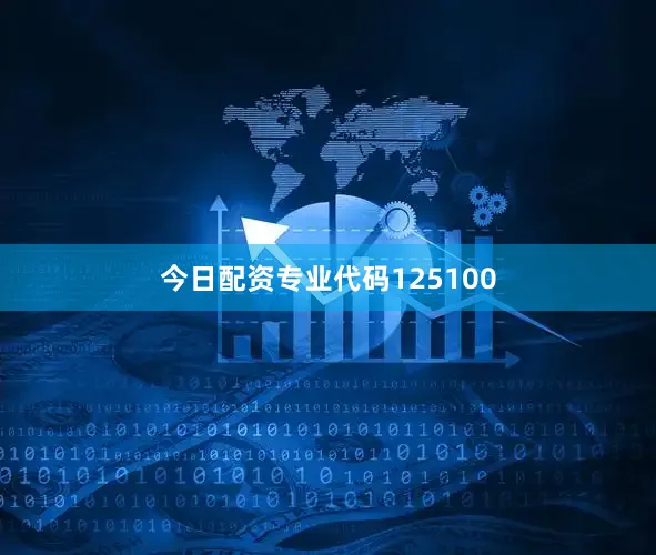 今日配资专业代码125100